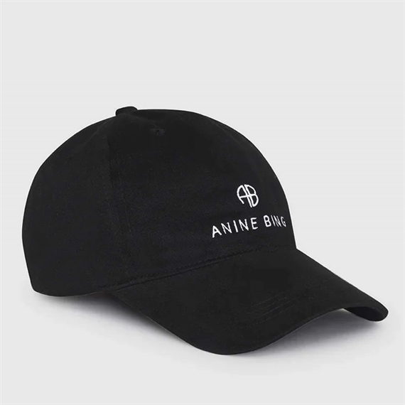 Anine Bing Jeremy Baseball Cap, Sort